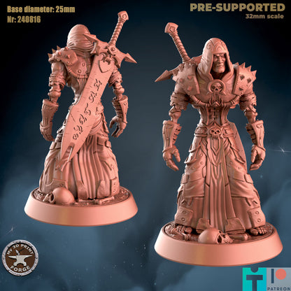 My 3d Print Forge August 2024 Release   -  Resin Miniature - Tabletop  miniature - Fantasy Miniature - 32mm - D&D -  Sci-fi Miniature