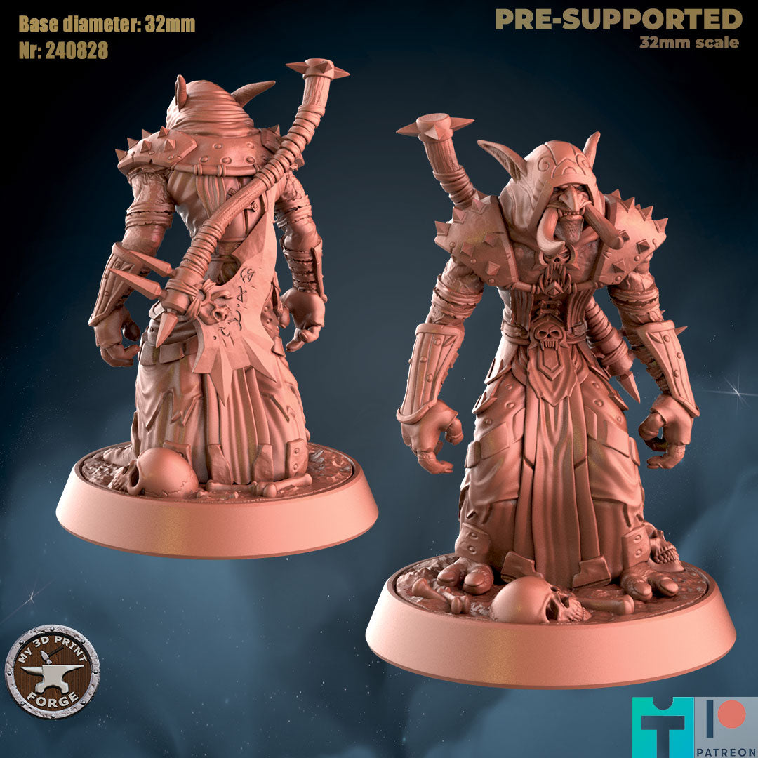 My 3d Print Forge August 2024 Release   -  Resin Miniature - Tabletop  miniature - Fantasy Miniature - 32mm - D&D -  Sci-fi Miniature