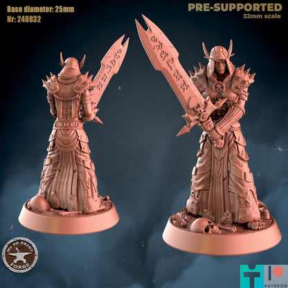 My 3d Print Forge August 2024 Release   -  Resin Miniature - Tabletop  miniature - Fantasy Miniature - 32mm - D&D -  Sci-fi Miniature