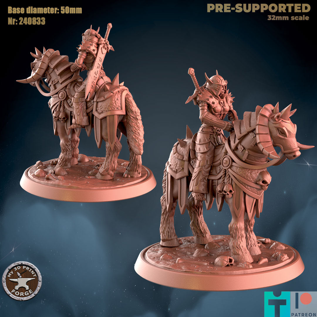 My 3d Print Forge August 2024 Release   -  Resin Miniature - Tabletop  miniature - Fantasy Miniature - 32mm - D&D -  Sci-fi Miniature