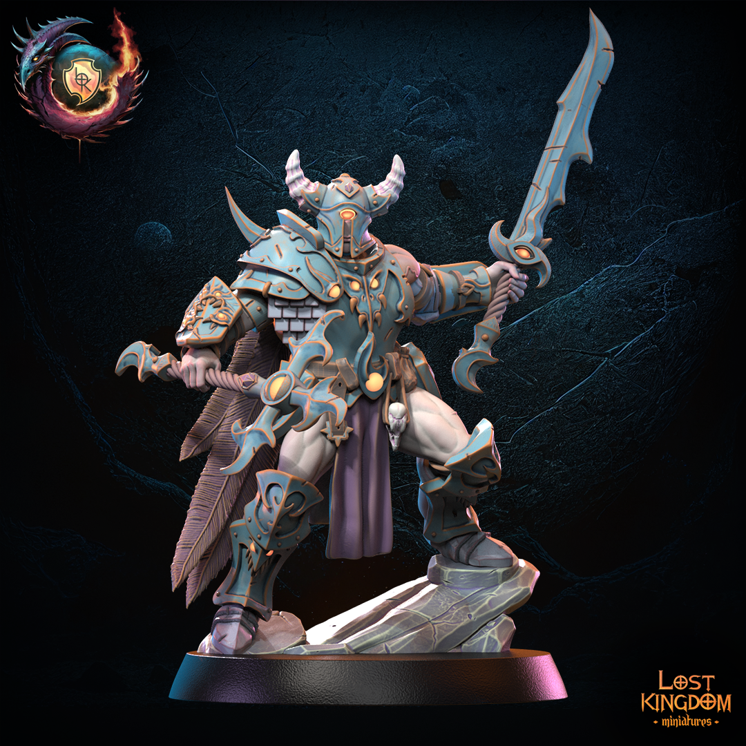 Lost release 1   -  Resin Miniature - Tabletop  miniature - Fantasy Miniature - 32mm - D&D -  Aug 23