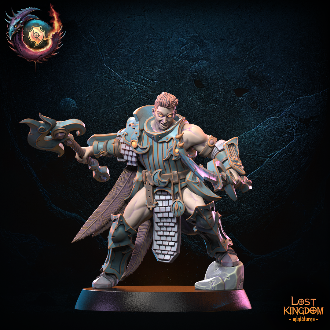 Lost release 1   -  Resin Miniature - Tabletop  miniature - Fantasy Miniature - 32mm - D&D -  Aug 23