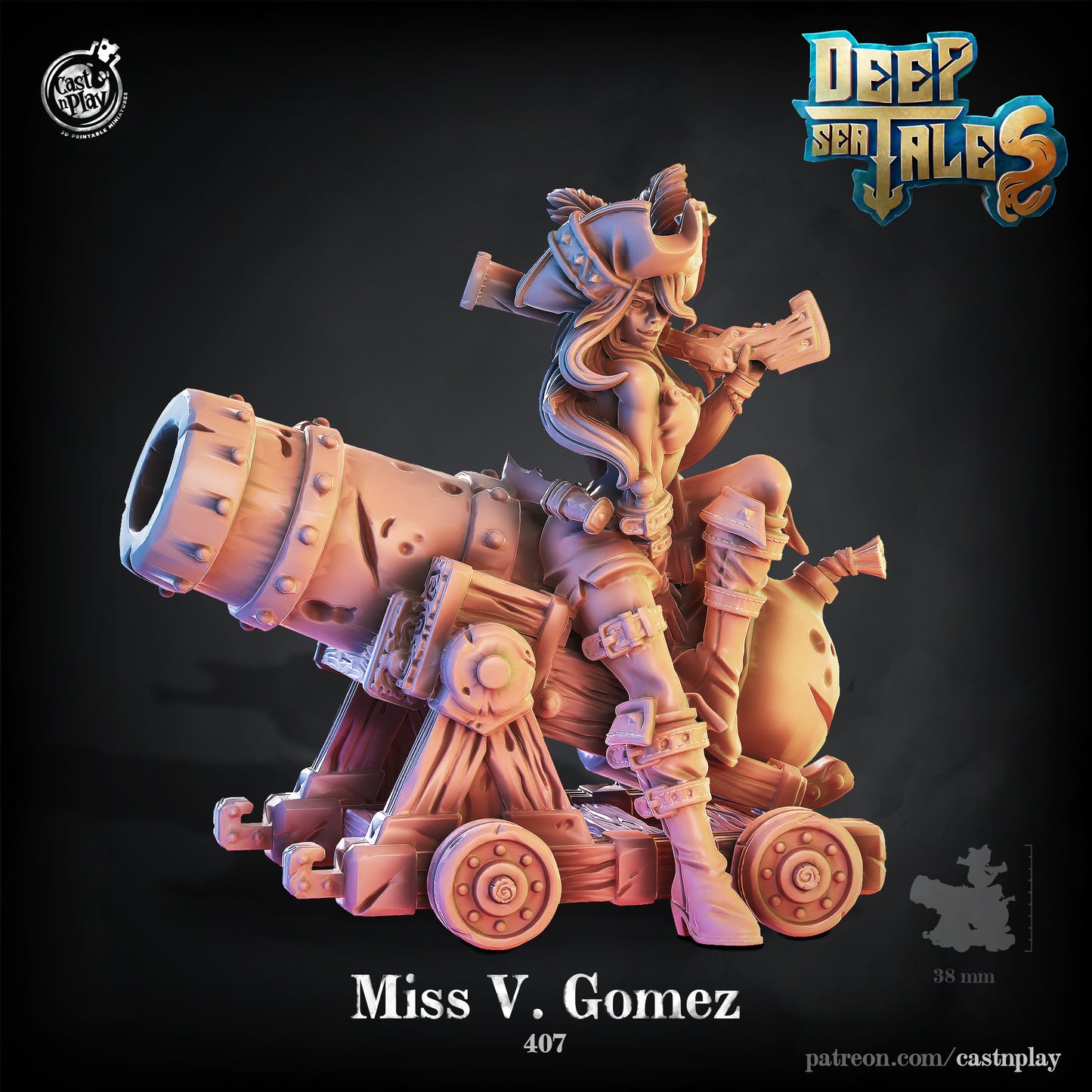 Cast 2 Release   -  Resin Miniature - Tabletop  miniature - Fantasy Miniature - 32mm - D&D -  Aug 21