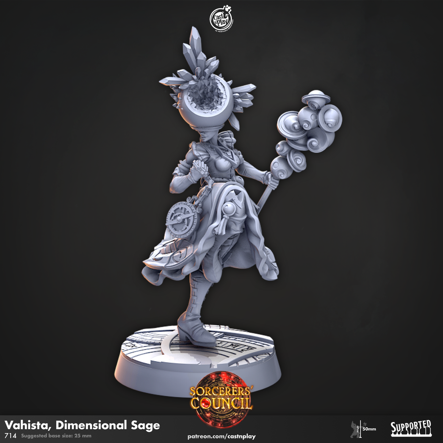 Cast 3 Release   -  Resin Miniature - Tabletop  miniature - Fantasy Miniature - 32mm - D&D -  Aug 23