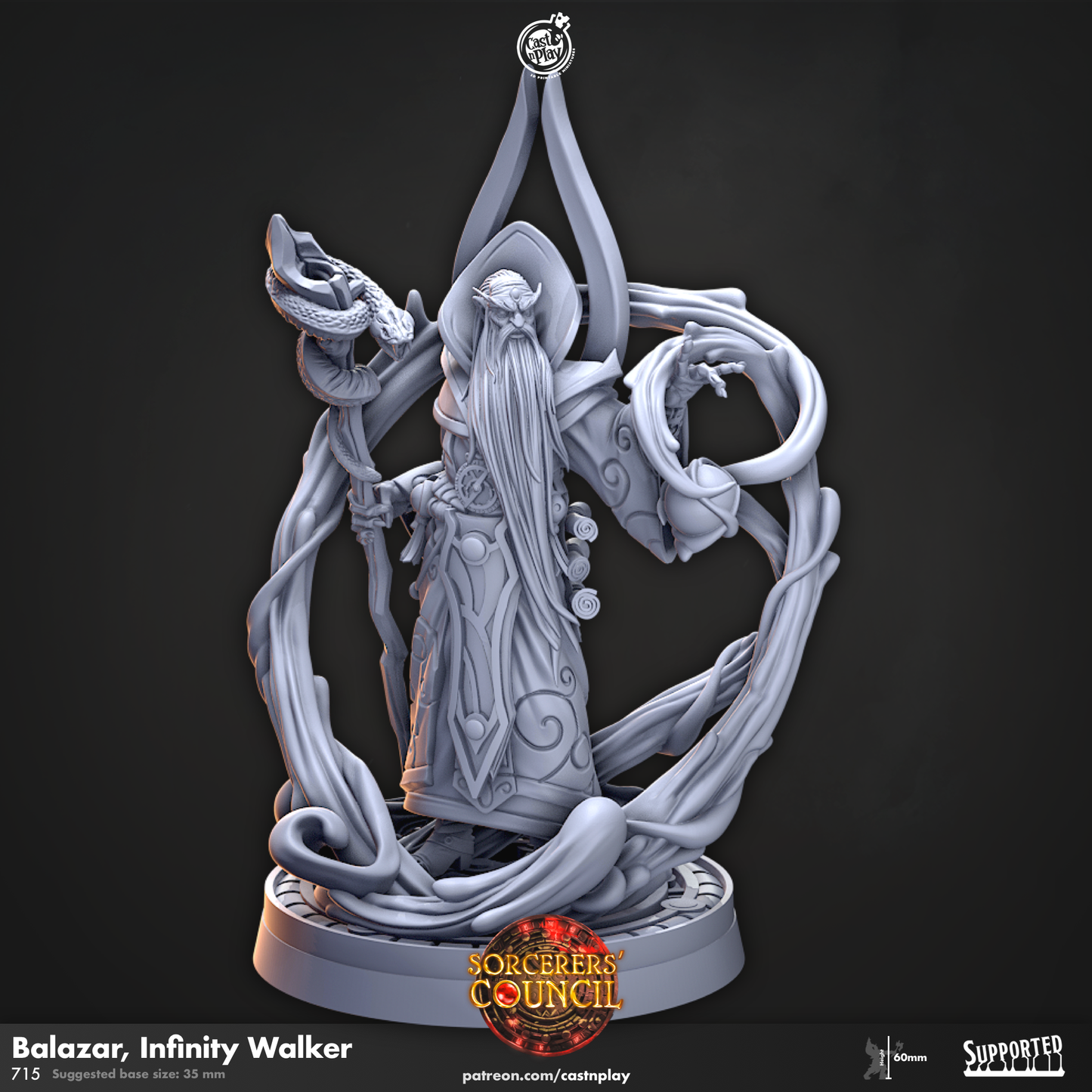 Cast 3 Release   -  Resin Miniature - Tabletop  miniature - Fantasy Miniature - 32mm - D&D -  Aug 23