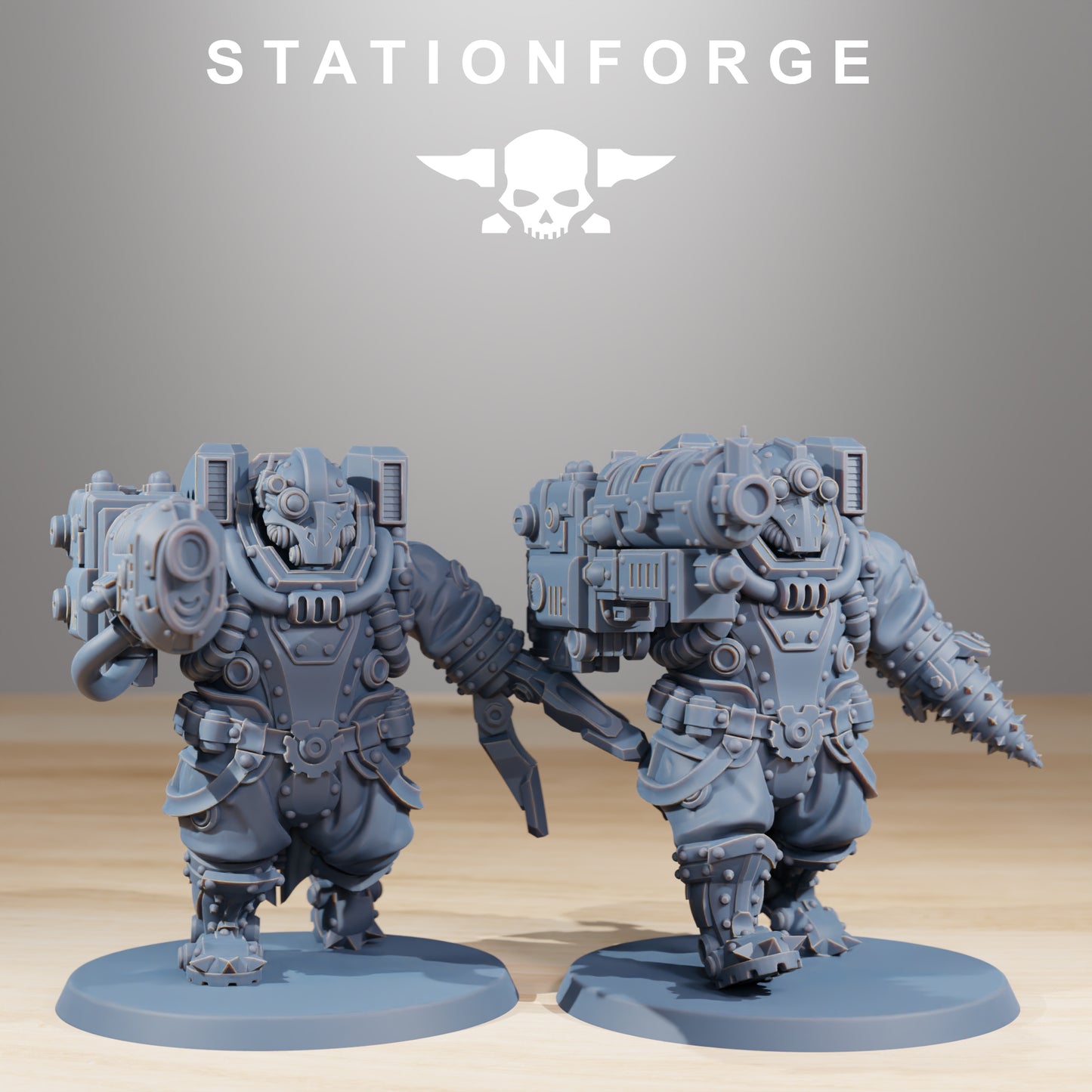 Frontliner Heavy support - 32mm Miniatures