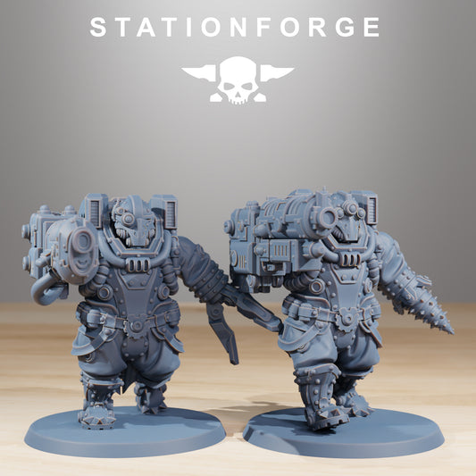 Frontliner Heavy support - 32mm Miniatures