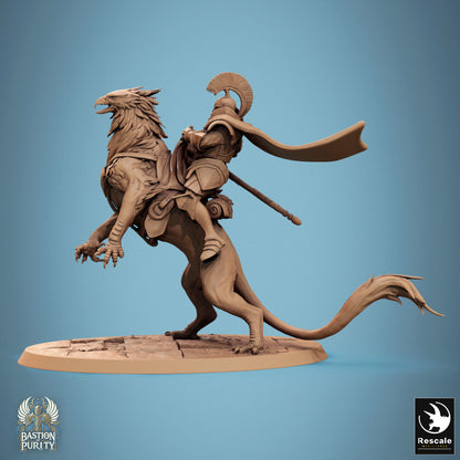 Gryph - Warriors  -  Resin Miniature - Tabletop  miniature - Fantasy Miniature - 32mm - D&D -  Sci-fi Miniature - Papsikel