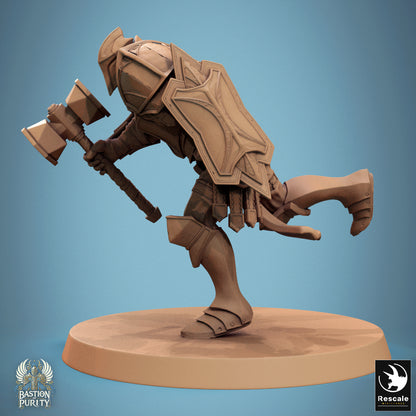 Aeterna Infantry - Soldiers -  Resin Miniature - Tabletop  miniature - Fantasy Miniature - 32mm - D&D -  Sci-fi Miniature - Papsikel