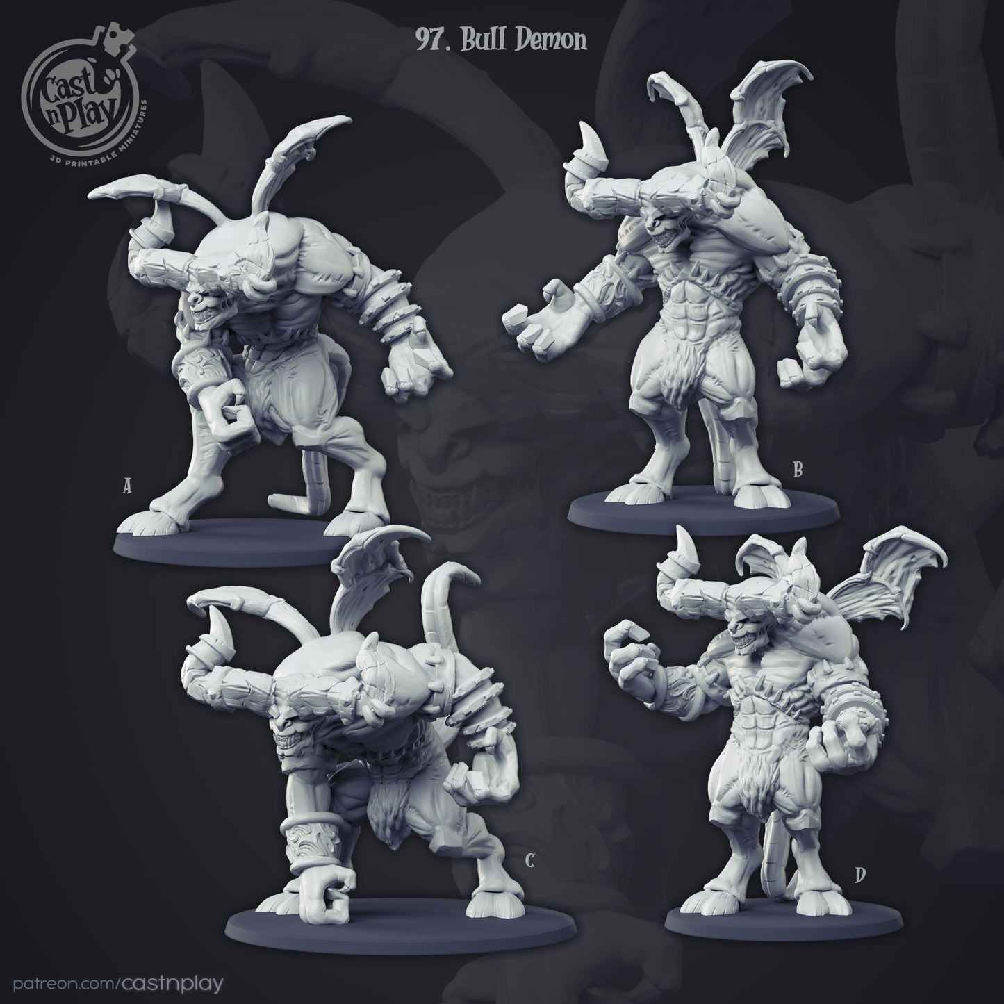 Cast April 1 Release   -  Resin Miniature - Tabletop  miniature - Fantasy Miniature - 32mm - D&D -  Sci-fi Miniature