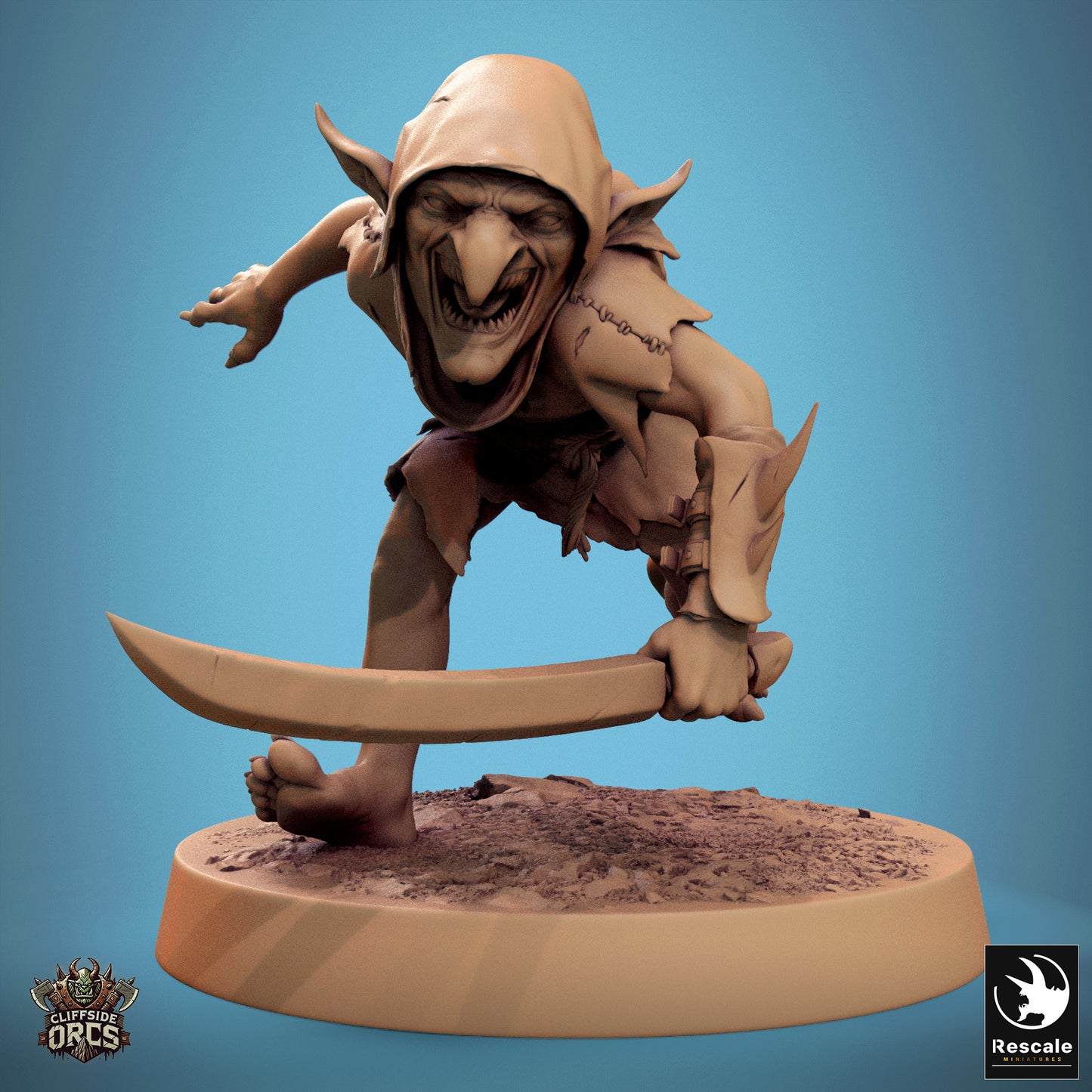 Goblins  -  Resin Miniature - Tabletop  miniature - Fantasy Miniature - 32mm - D&D -  Sci-fi Miniature - Papsikel