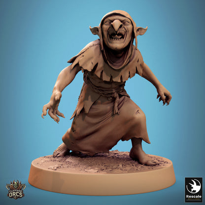 Goblins  -  Resin Miniature - Tabletop  miniature - Fantasy Miniature - 32mm - D&D -  Sci-fi Miniature - Papsikel