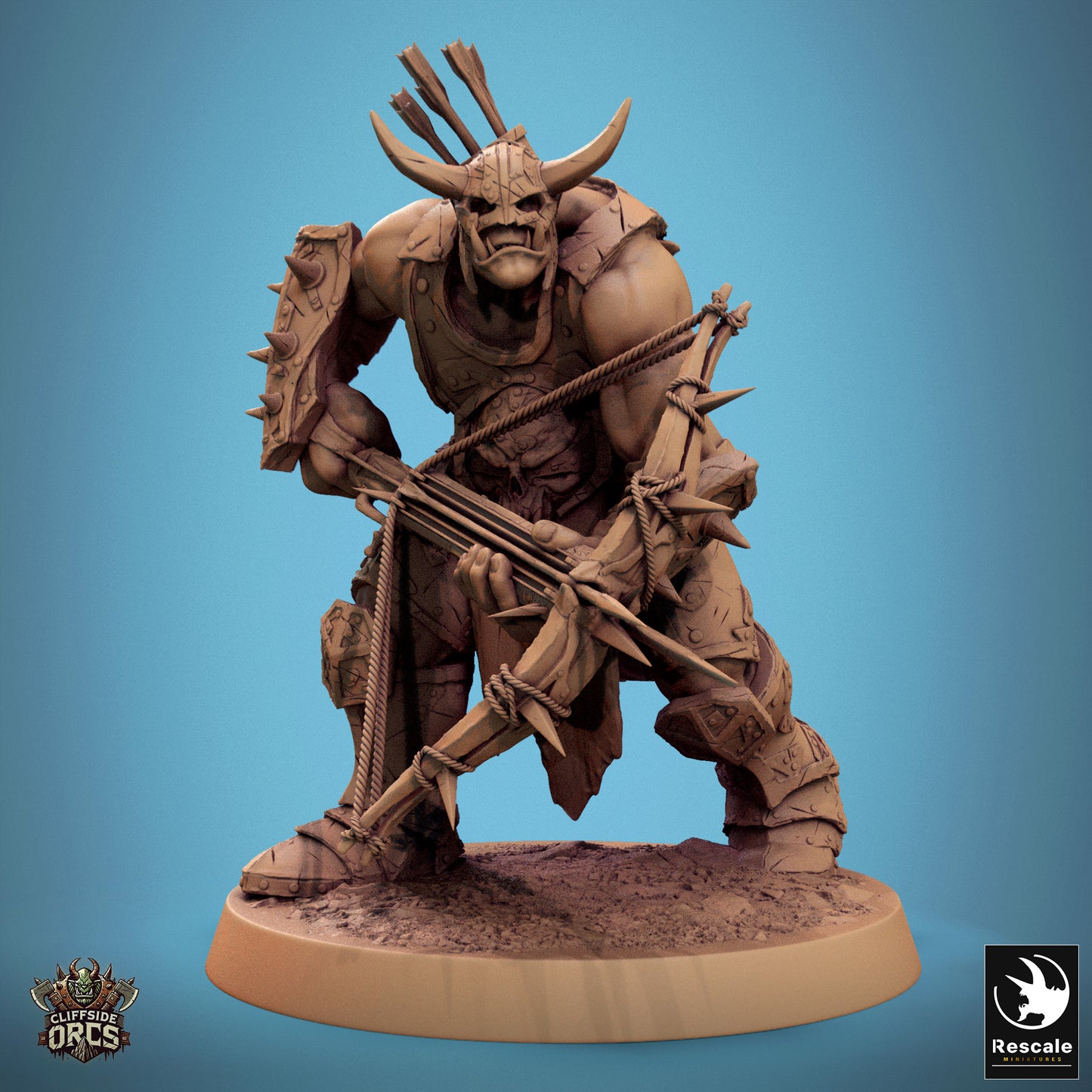 Infantry Orcs  -  Resin Miniature - Tabletop  miniature - Fantasy Miniature - 32mm - D&D -  Sci-fi Miniature - Papsikel