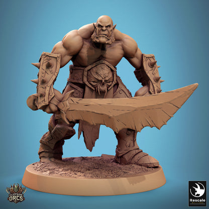 Infantry Orcs  -  Resin Miniature - Tabletop  miniature - Fantasy Miniature - 32mm - D&D -  Sci-fi Miniature - Papsikel