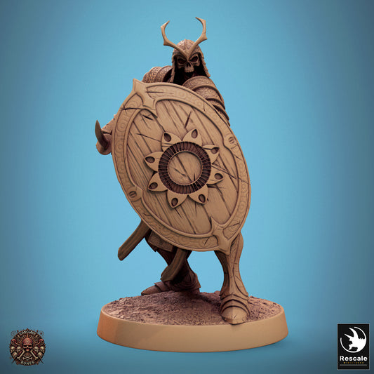 Oriental Skeletons -  Resin Miniature - Tabletop  miniature - Fantasy Miniature - 32mm - D&D -  Sci-fi Miniature - Rescale