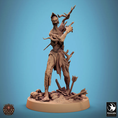 Zombie  -  Resin Miniature - Tabletop  miniature - Fantasy Miniature - 32mm - D&D -  Sci-fi Miniature - Rescale