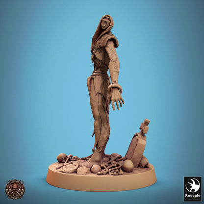 Zombie  -  Resin Miniature - Tabletop  miniature - Fantasy Miniature - 32mm - D&D -  Sci-fi Miniature - Rescale