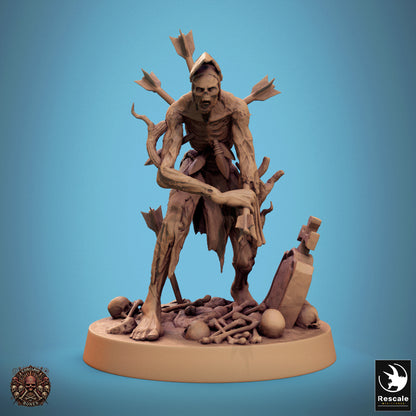 Zombie  -  Resin Miniature - Tabletop  miniature - Fantasy Miniature - 32mm - D&D -  Sci-fi Miniature - Rescale