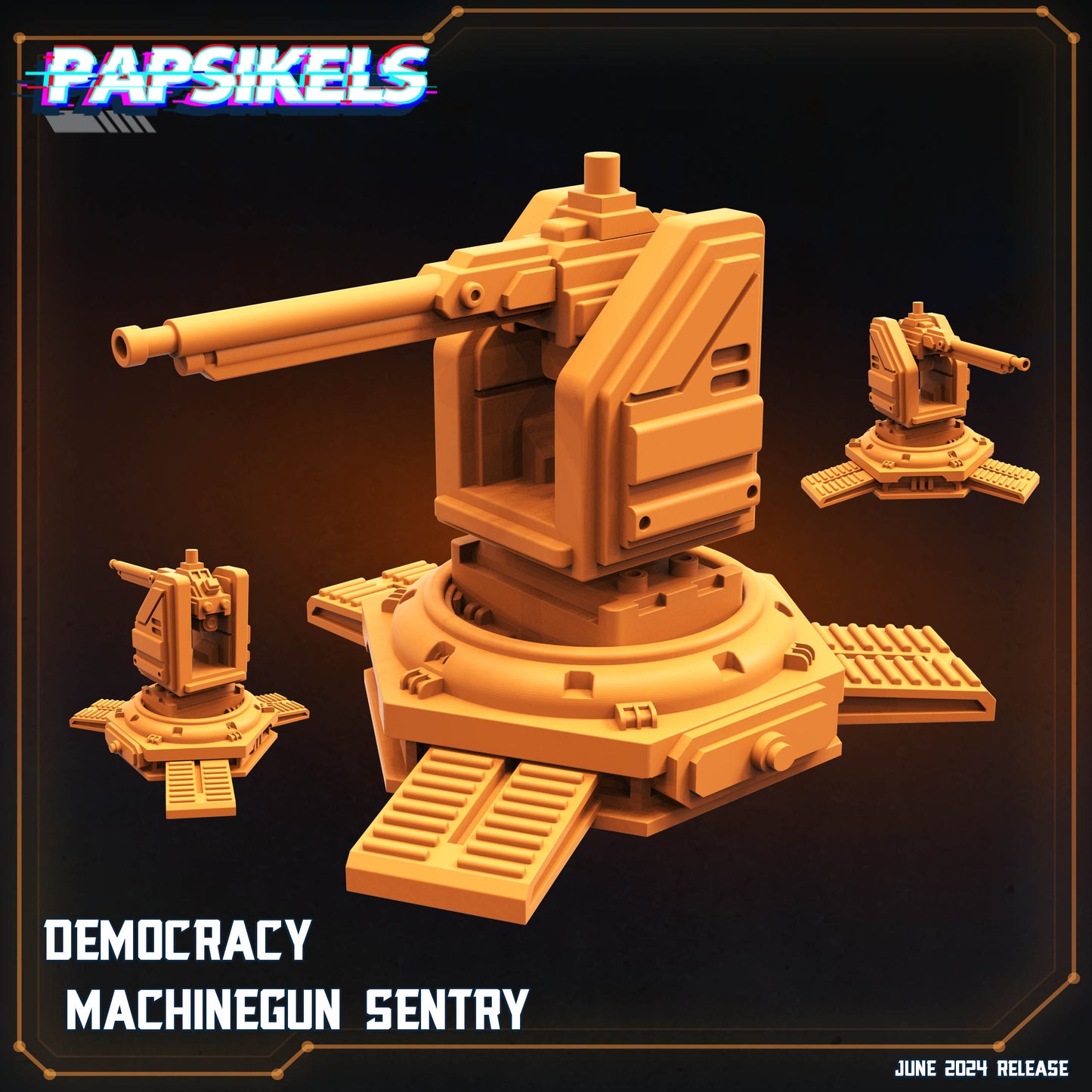 Democracy Accessories -  Resin Miniature - Tabletop  miniature - Fantasy Miniature - 32mm - D&D -  Sci-fi Miniature- Papsikel