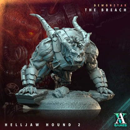 Helljaw Hounds - 3D Printed Miniature - Fantasy Miniature -Tabletop  Miniature - Tabletop Miniature - D&D