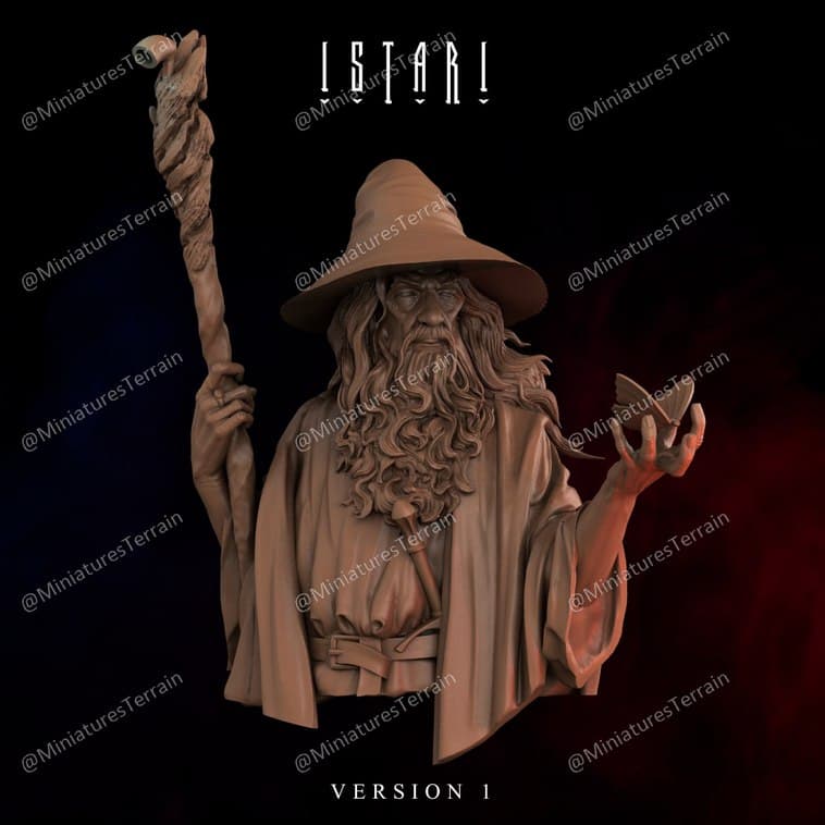 LOTR Gandalf 100mm