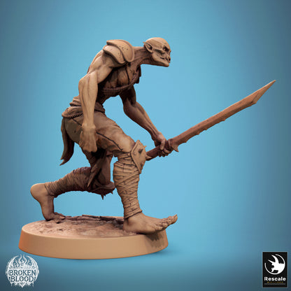 Ghoul Ravager 1 -  Resin Miniature - Tabletop  miniature - Fantasy Miniature - 32mm - D&D -  Sci-fi Miniature - Papsikel