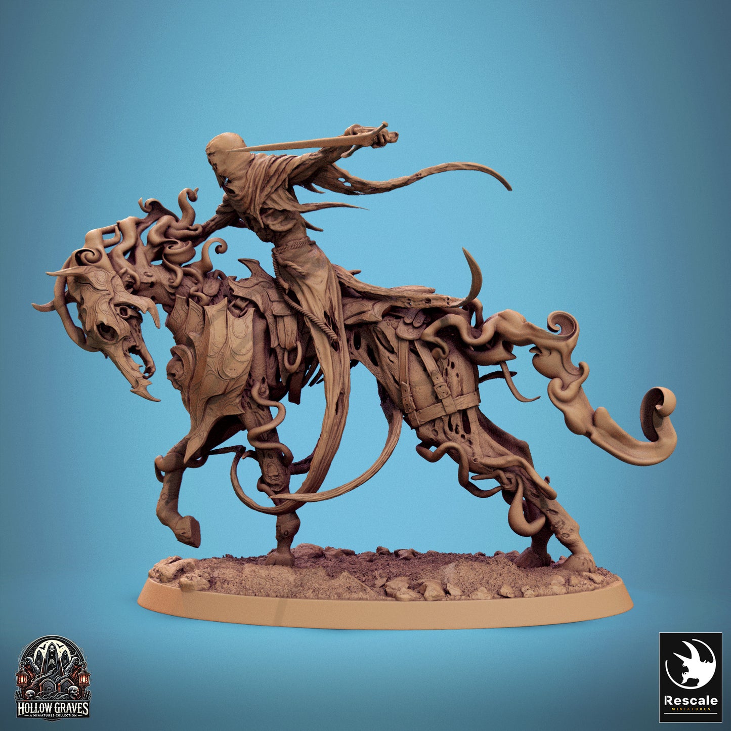 Doomstride  -  Resin Miniature - Tabletop  miniature - Fantasy Miniature - 32mm - D&D -  Sci-fi Miniature - Rescale