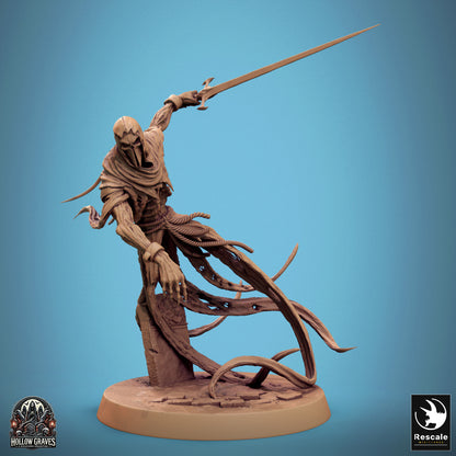 Masked Ghost  -  Resin Miniature - Tabletop  miniature - Fantasy Miniature - 32mm - D&D -  Sci-fi Miniature - Rescale