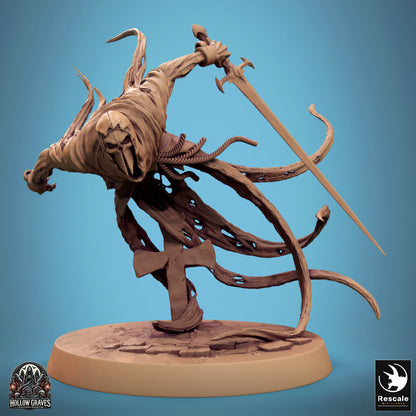 Masked Ghost  -  Resin Miniature - Tabletop  miniature - Fantasy Miniature - 32mm - D&D -  Sci-fi Miniature - Rescale