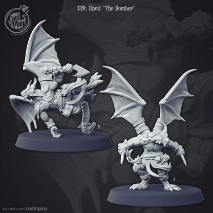 Cast April 1 Release   -  Resin Miniature - Tabletop  miniature - Fantasy Miniature - 32mm - D&D -  Sci-fi Miniature