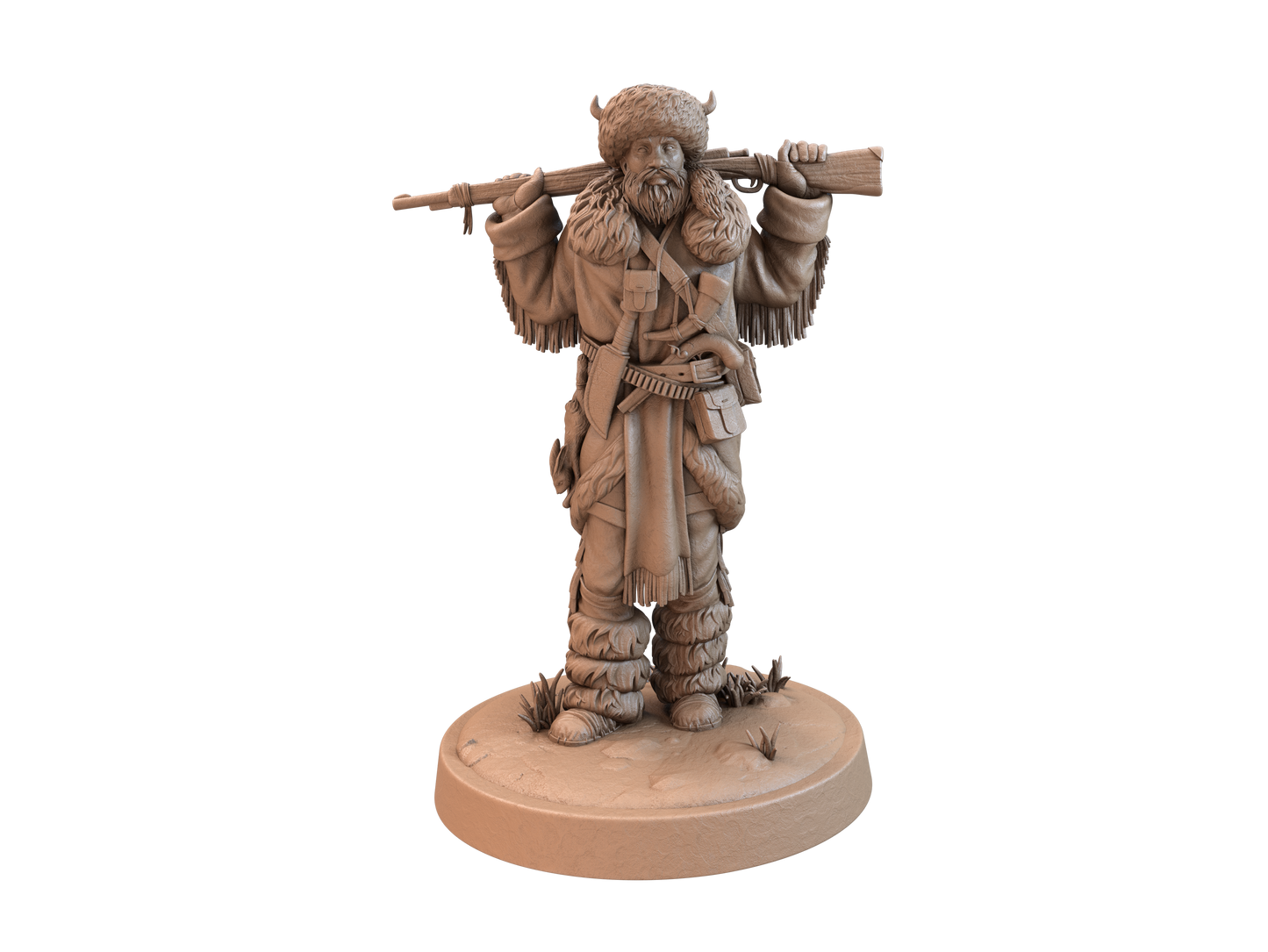 Trapper 1   -  Resin Miniature - Tabletop  miniature - Fantasy Miniature - 32mm - D&D -  Aug 21