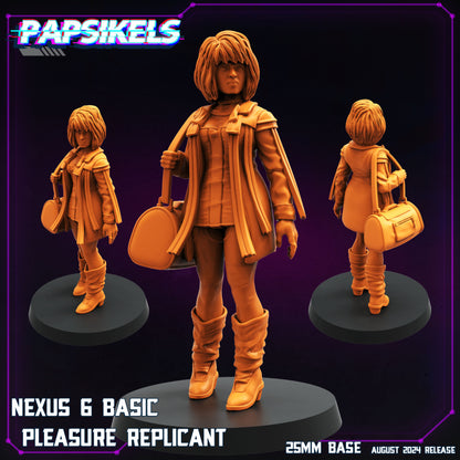 Papsikel august 2024 Cyberpunk  -  Resin Miniature - Tabletop  miniature - Fantasy Miniature - 32mm - D&D -  Sci-fi Miniature - Papsikel