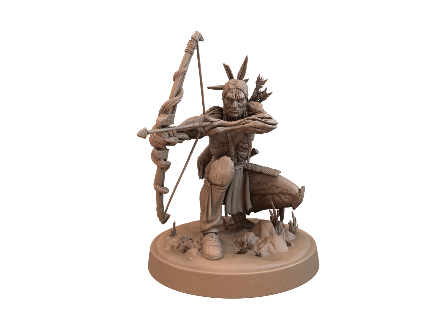 Trapper 1   -  Resin Miniature - Tabletop  miniature - Fantasy Miniature - 32mm - D&D -  Aug 21