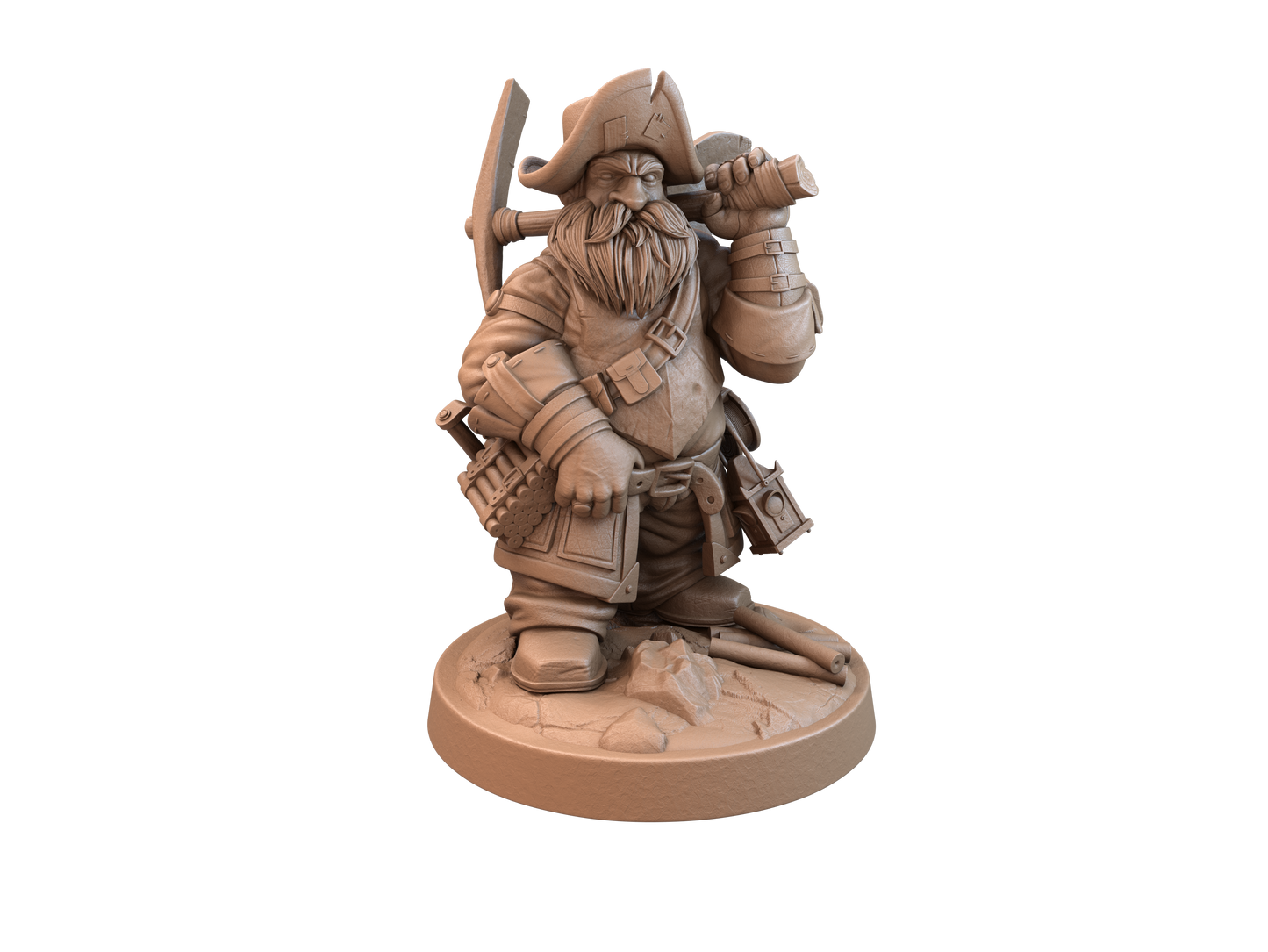 Trapper 1   -  Resin Miniature - Tabletop  miniature - Fantasy Miniature - 32mm - D&D -  Aug 21