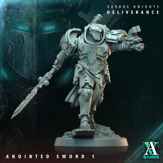 Anointed Swords - 3D Printed Miniature - Fantasy Miniature -Tabletop  Miniature - Tabletop Miniature - D&D