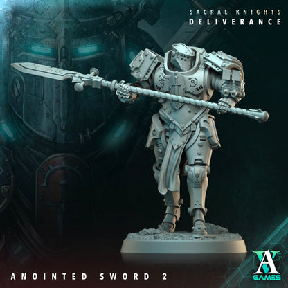 Anointed Swords - 3D Printed Miniature - Fantasy Miniature -Tabletop  Miniature - Tabletop Miniature - D&D