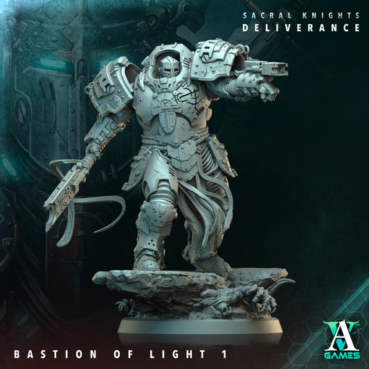 Bastion of Light - 3D Printed Miniature - Fantasy Miniature -Tabletop  Miniature - Tabletop Miniature - D&D