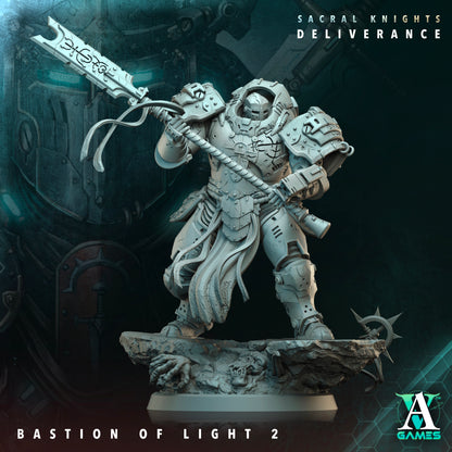 Bastion of Light - 3D Printed Miniature - Fantasy Miniature -Tabletop  Miniature - Tabletop Miniature - D&D