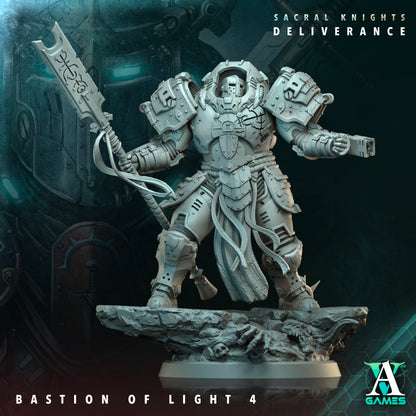 Bastion of Light - 3D Printed Miniature - Fantasy Miniature -Tabletop  Miniature - Tabletop Miniature - D&D