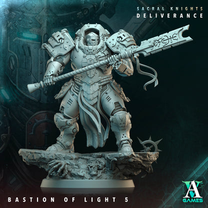Bastion of Light - 3D Printed Miniature - Fantasy Miniature -Tabletop  Miniature - Tabletop Miniature - D&D