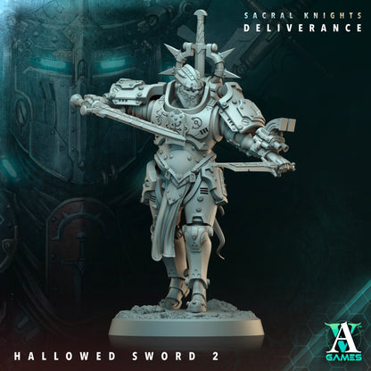 Hallowed Swords - 3D Printed Miniature - Fantasy Miniature -Tabletop  Miniature - Tabletop Miniature - D&D (Copy) (Copy)