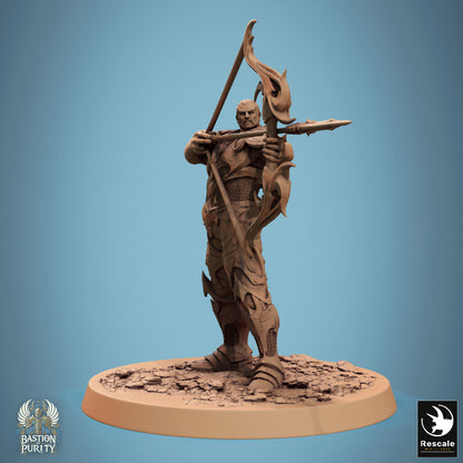 Sentinel Of Aetherium -  Resin Miniature - Tabletop  miniature - Fantasy Miniature - 32mm - D&D -  Sci-fi Miniature - rescale