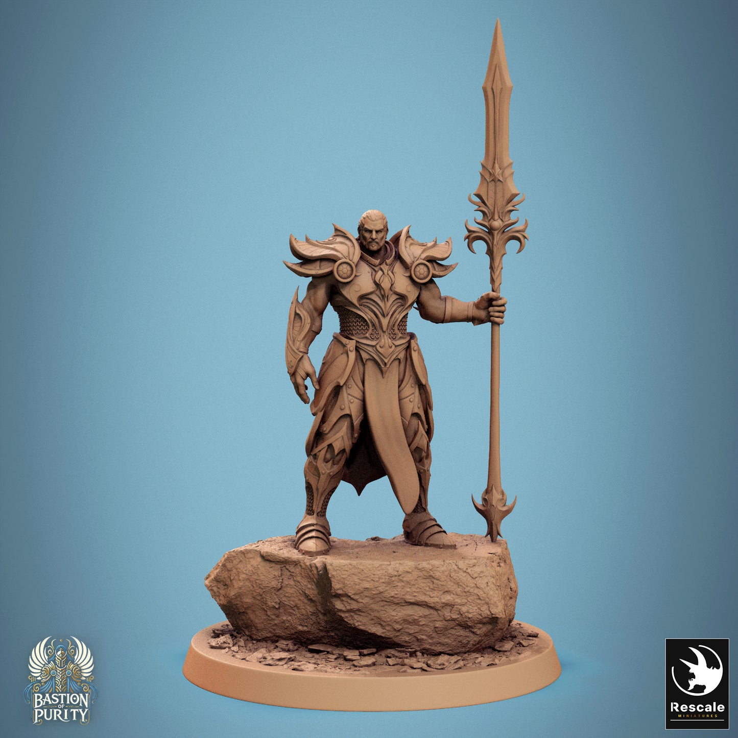 Sentinel Of Aetherium -  Resin Miniature - Tabletop  miniature - Fantasy Miniature - 32mm - D&D -  Sci-fi Miniature - rescale