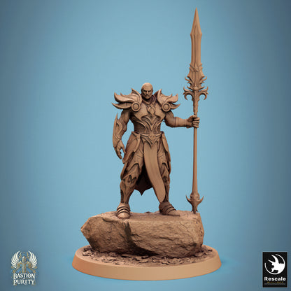 Sentinel Of Aetherium -  Resin Miniature - Tabletop  miniature - Fantasy Miniature - 32mm - D&D -  Sci-fi Miniature - rescale