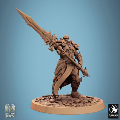 Sentinel Of Aetherium -  Resin Miniature - Tabletop  miniature - Fantasy Miniature - 32mm - D&D -  Sci-fi Miniature - rescale