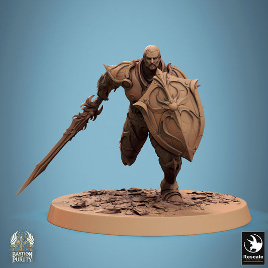 Sentinel Of Aetherium -  Resin Miniature - Tabletop  miniature - Fantasy Miniature - 32mm - D&D -  Sci-fi Miniature - rescale