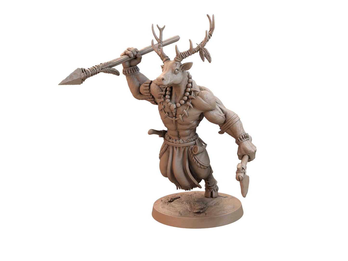 Trapper 1   -  Resin Miniature - Tabletop  miniature - Fantasy Miniature - 32mm - D&D -  Aug 21