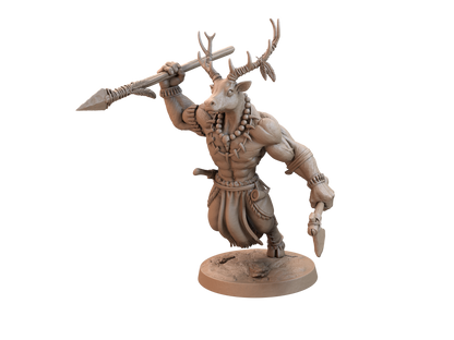 Trapper 1   -  Resin Miniature - Tabletop  miniature - Fantasy Miniature - 32mm - D&D -  Aug 21