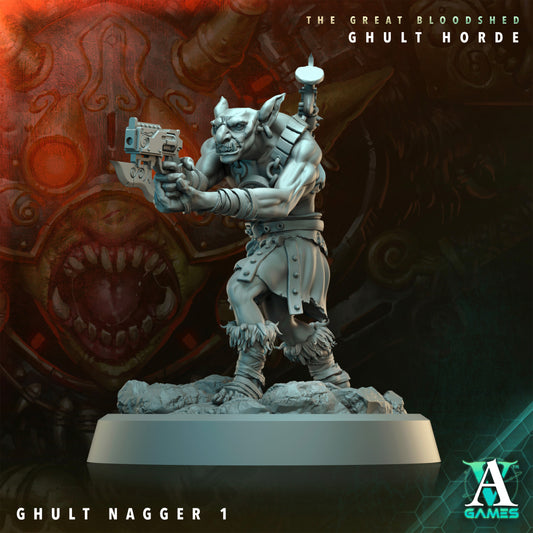 Ghult Nagger - 3D Printed Miniature - Fantasy Miniature -Tabletop  Miniature - Tabletop Miniature - D&D