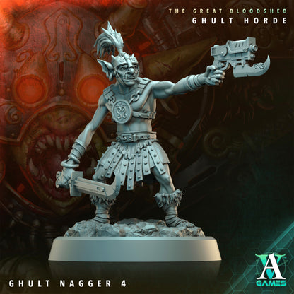 Ghult Nagger - 3D Printed Miniature - Fantasy Miniature -Tabletop  Miniature - Tabletop Miniature - D&D